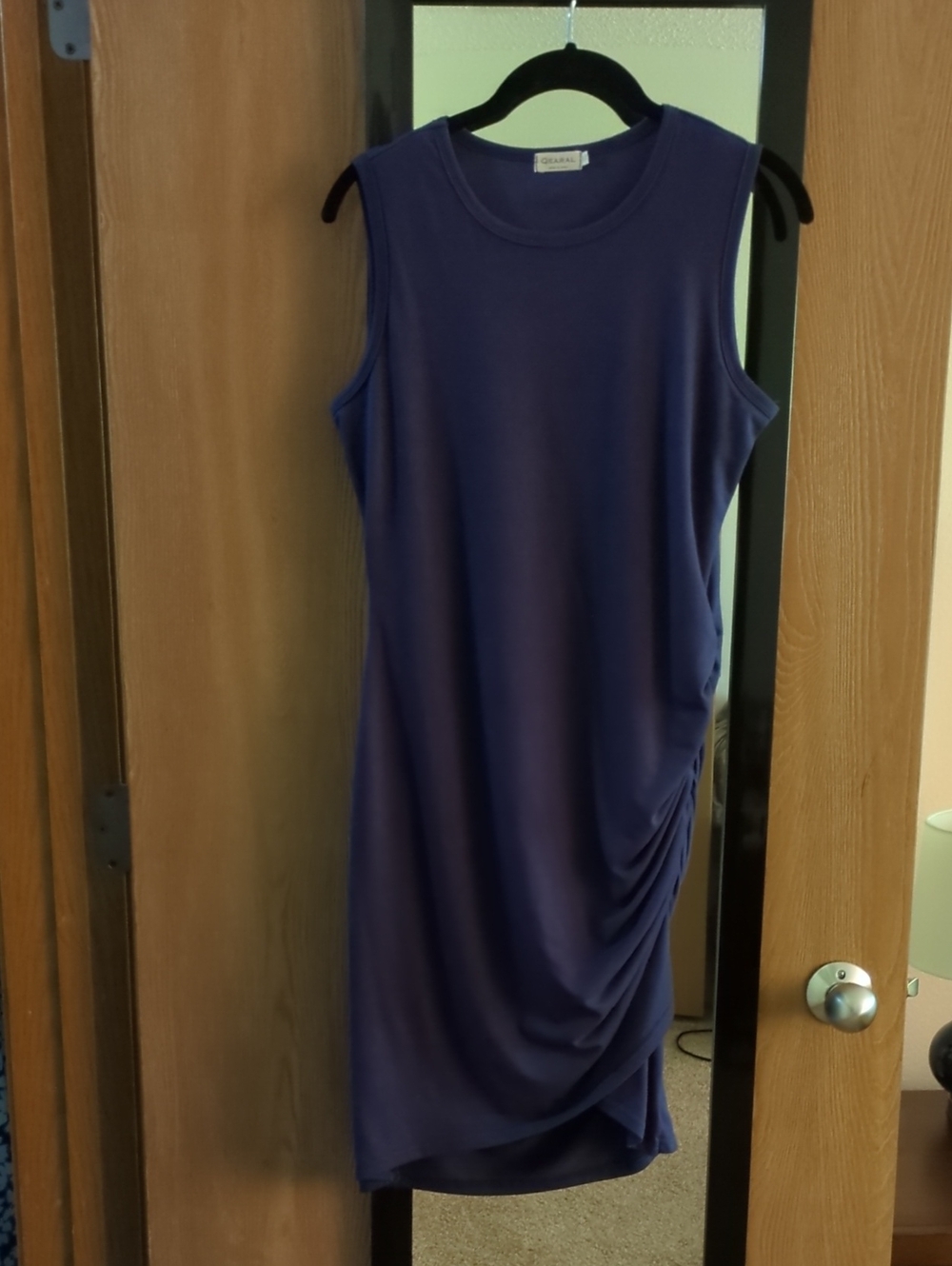 Sleeveless Ruched Bodycon Dress